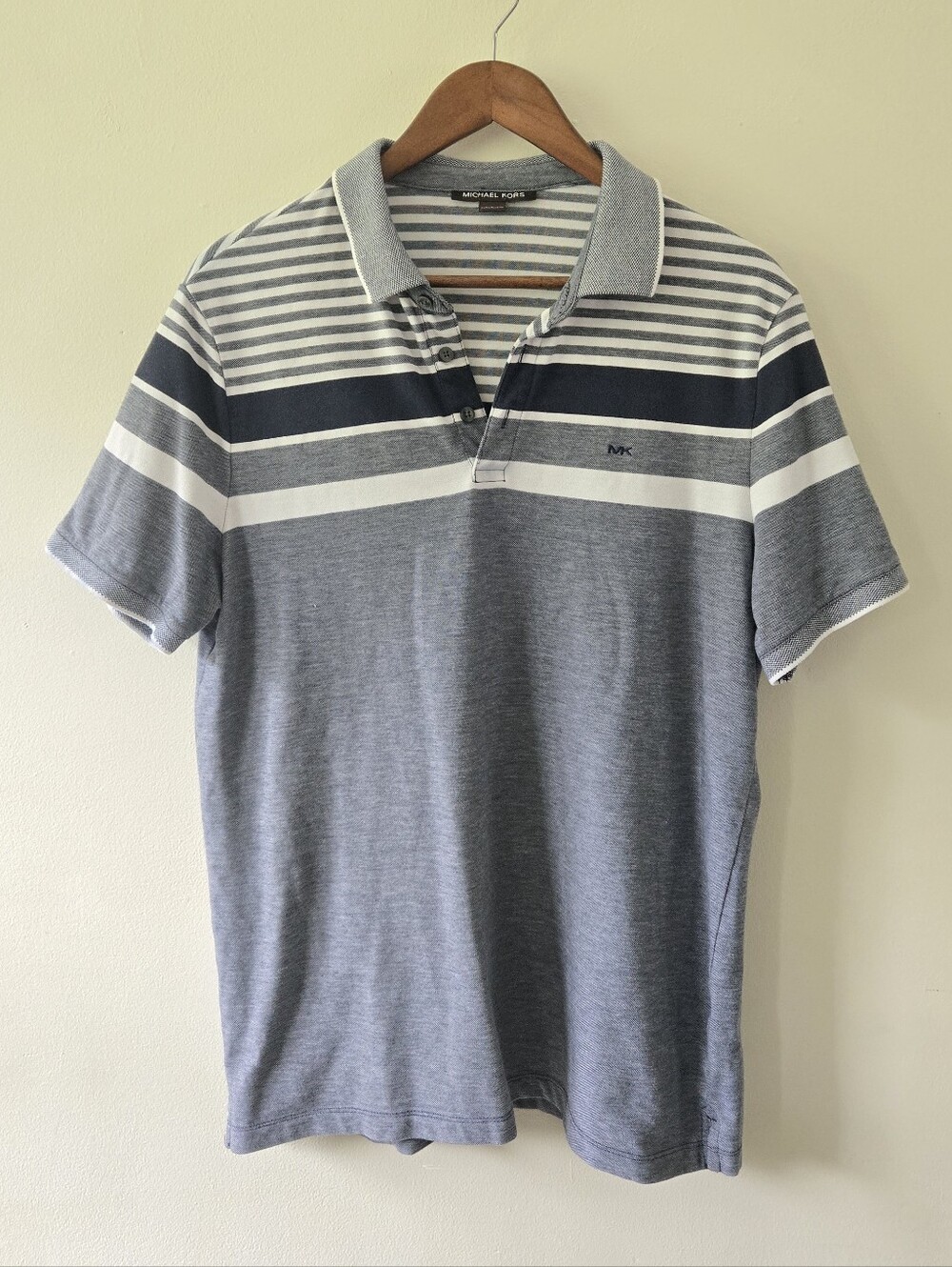 Michael Kors Men's Striped Polo